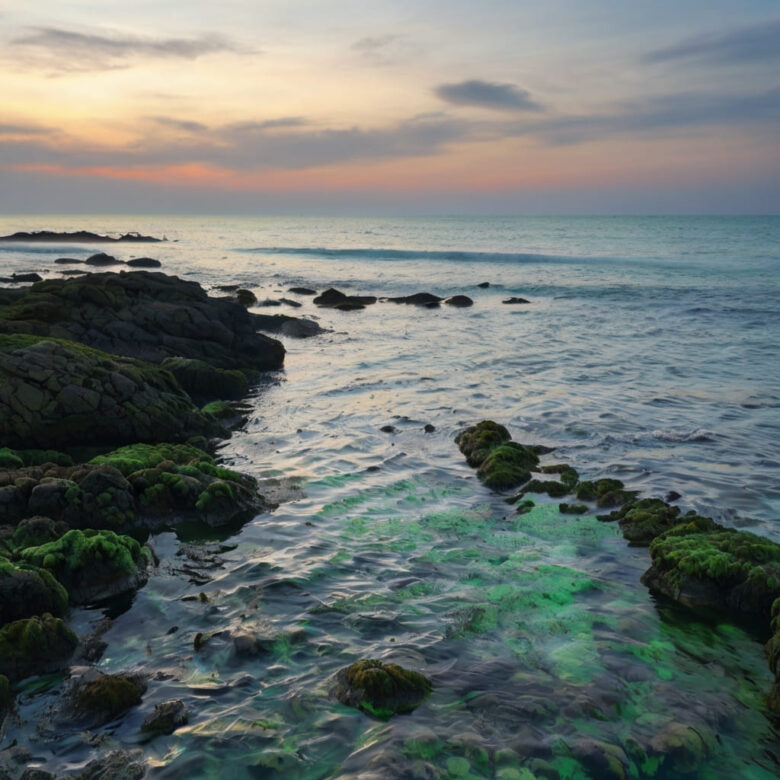 Default_Clear_and_emerald_green_sea_shallow_seaweed_growing_on_2-1 乗っ込みグレ終盤～千葉県南房総 磯フカセ釣り